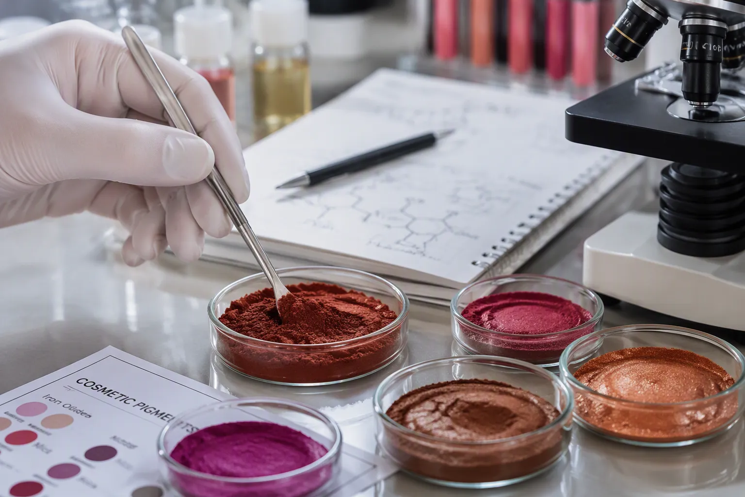 How to Choose Surface Treated Pigments for Cosmetic Formulations