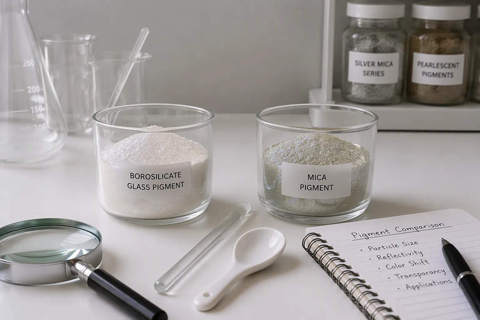 When Should You Choose Borosilicate Glass Pigments Instead of Mica Pigments?