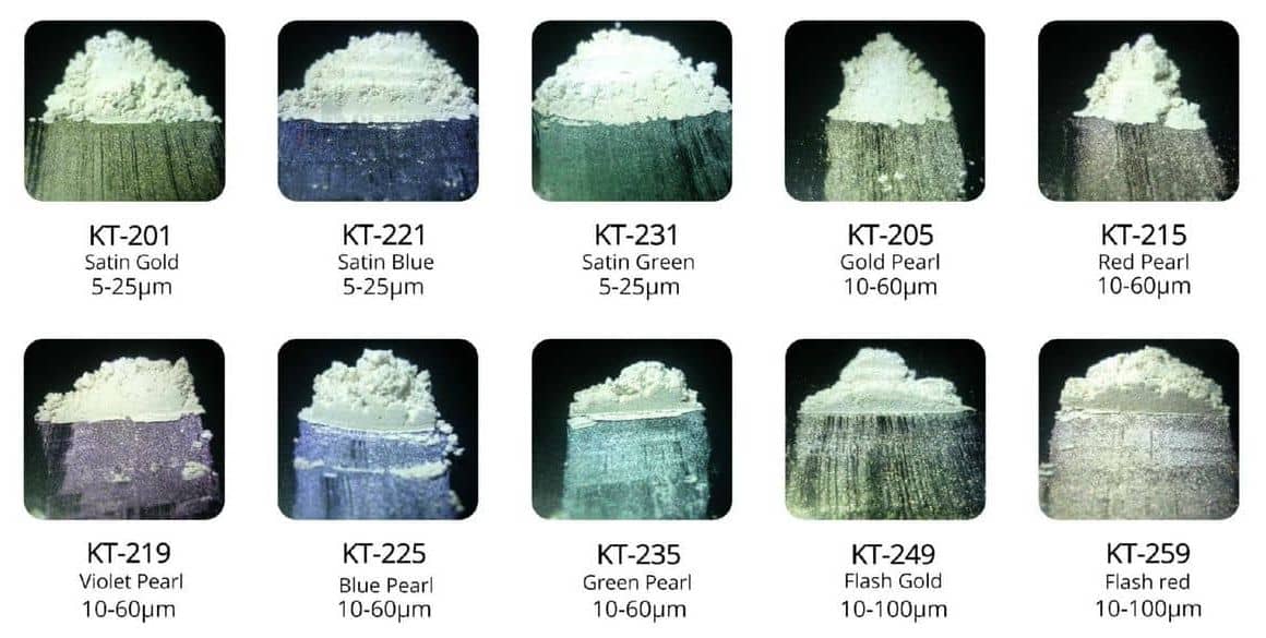 Interference Series Mica Pigments - Natural Interference Series Mica Pigments - Natural