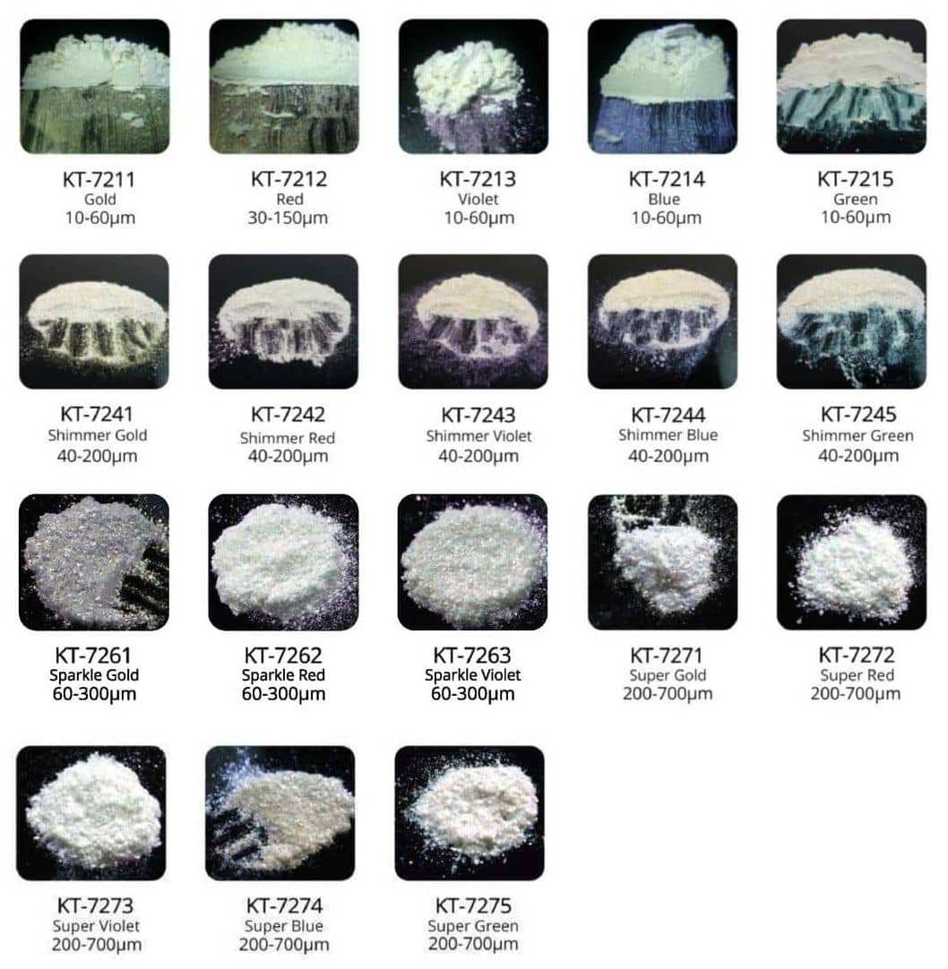 Interference Series Mica Pigments - Synthesis Interference Series Mica Pigments - Synthesis
