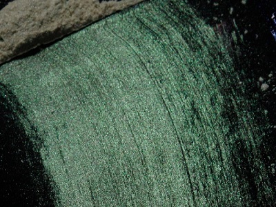 Green Edible Glitter, Food Grade Mica Powder 10–60μm – F1105A - Kolortek