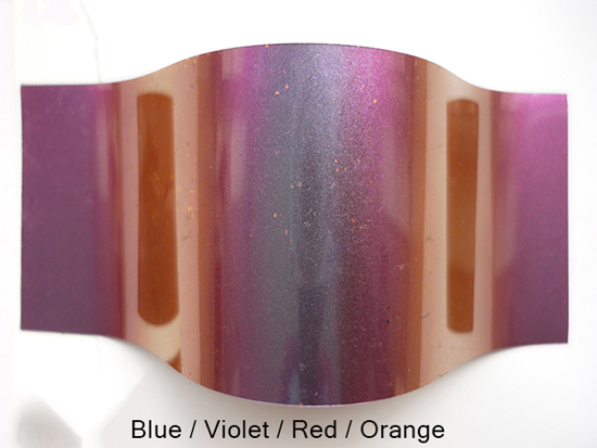 Blue to Orange Color Shift Pigment, 10–40μm – KT-95204 - Kolortek