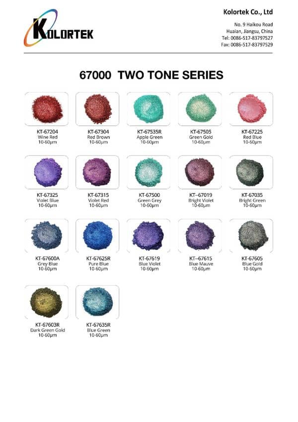 Kolortek 67000 Two Tone Series