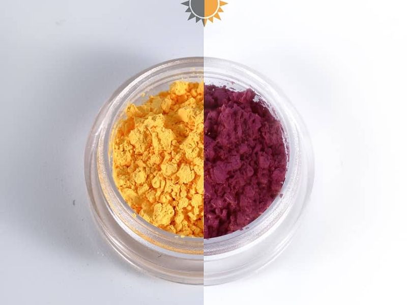 Yellow to Purple Photochromic Pigment, UV Reactive – KT-PMC-02-YP - Kolortek