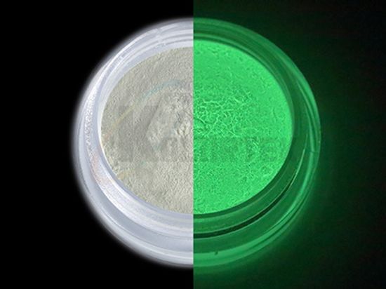 Yellow Green Zinc Sulfide Glow in the Dark Pigment, 20–40μm – KT-GYG03DSA - Kolortek