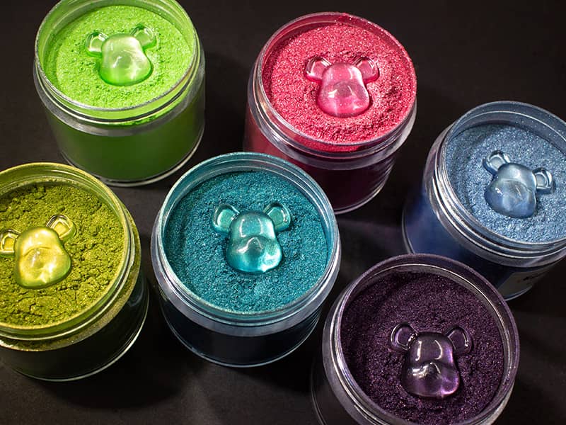 Coloured Mica Powder — Multicolor Pearlescent Series - Kolortek