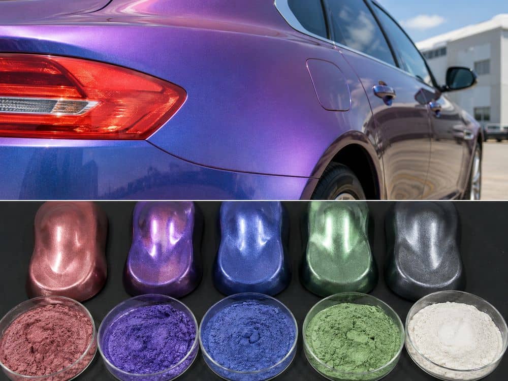 Pearl pigments for automotive Pearl pigments for automotive