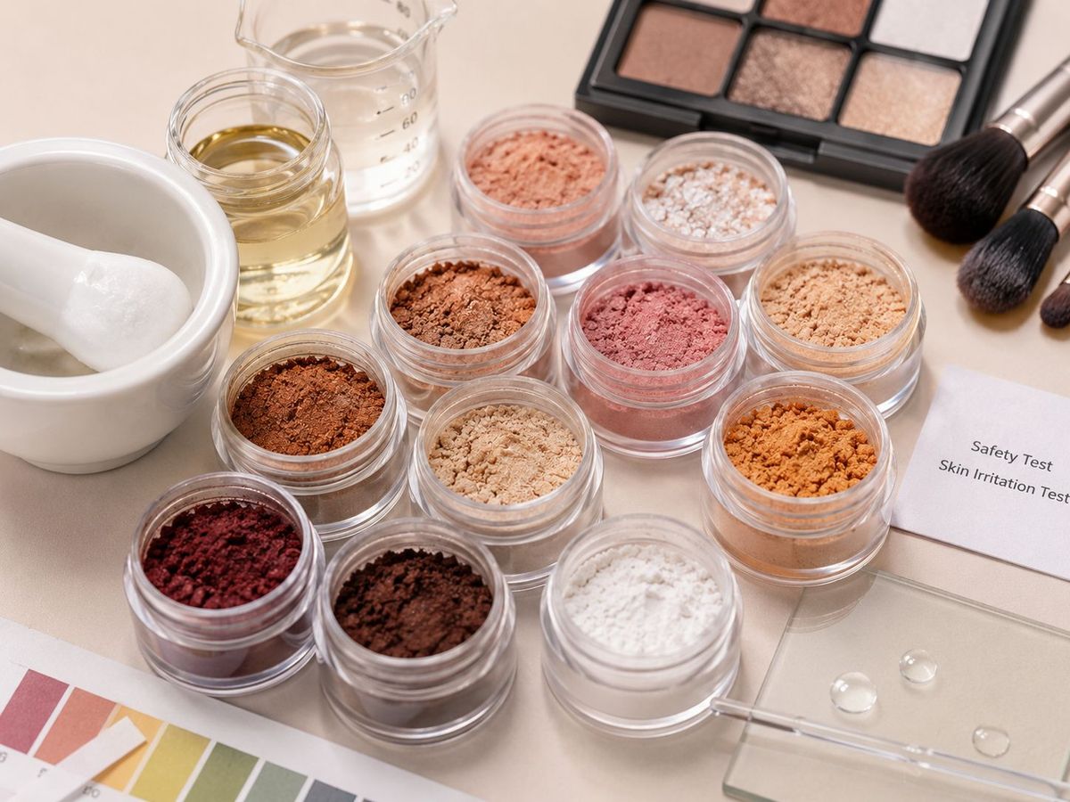 How to Select Skin Safe Pigment Powder for Makeup Formulas