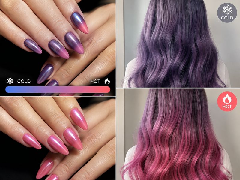 Using Thermochromic Pigment in Nail Art and Cosmetics