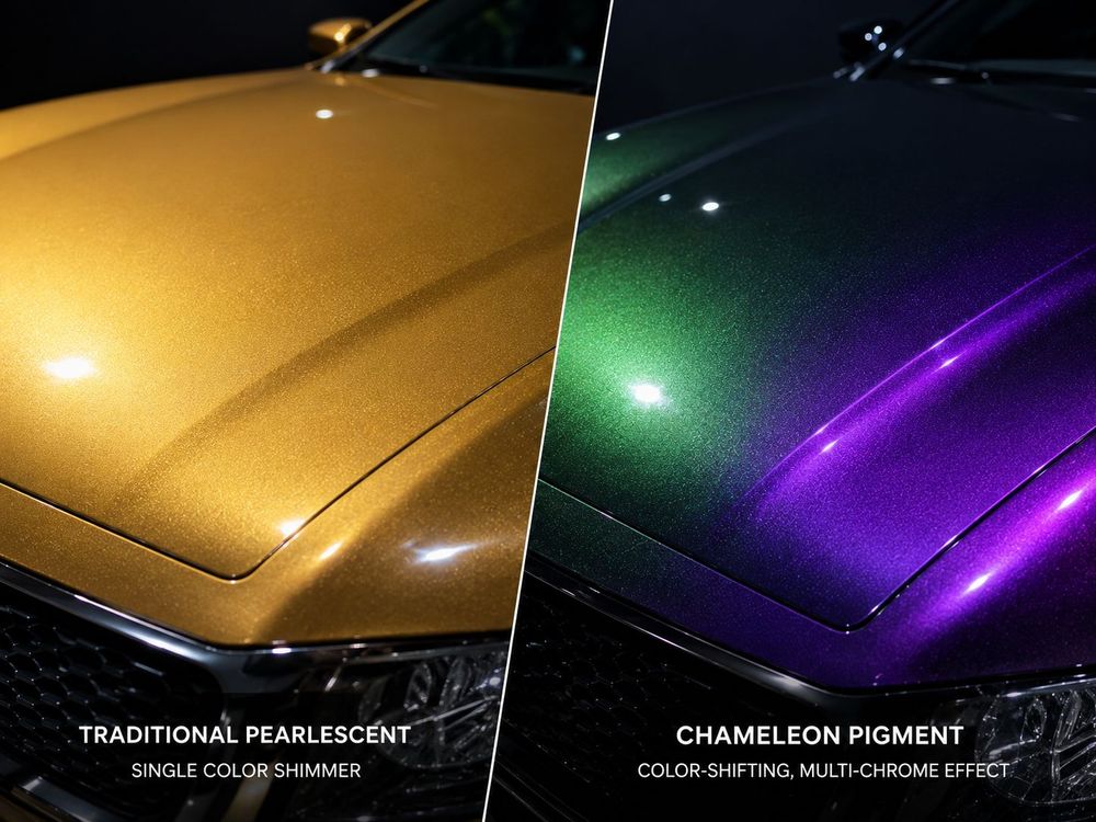 Chameleon Pigment vs Traditional Pearlescent: What Is the Difference?