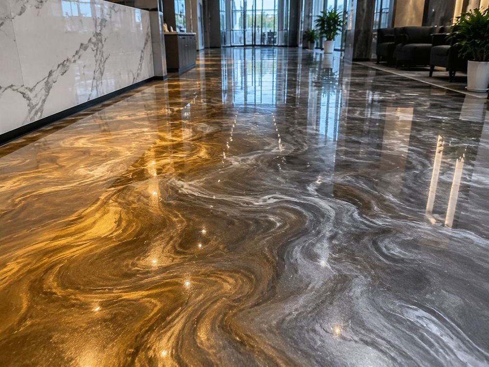 Metallic Epoxy Pigment Performance in Floor Coating Applications