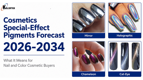 Cosmetics Special-Effect Pigments Forecast 2026–2034: What It Means for Nail and Color Cosmetic Buyers