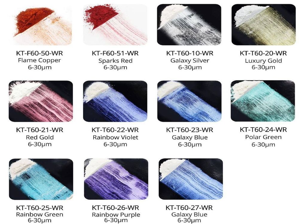 How to select xirallic equivalent pigment for automotive refinish projects