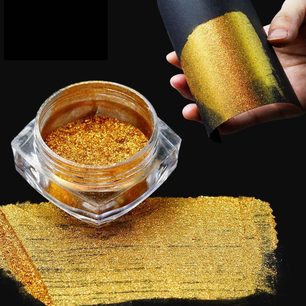 Color Shift Mica Powder Red/Golden Color Shift Mica Powder Red/Golden