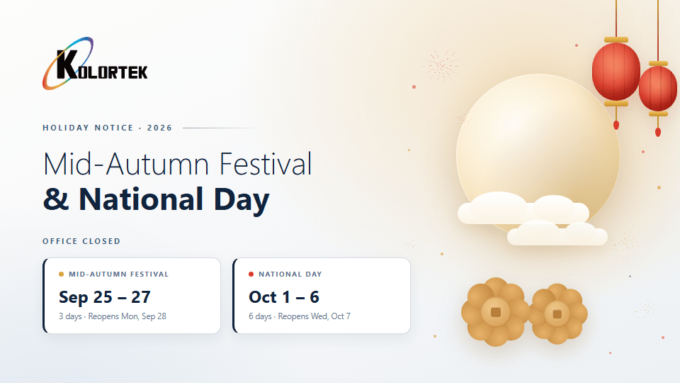 Mid-Autumn Festival & National Day